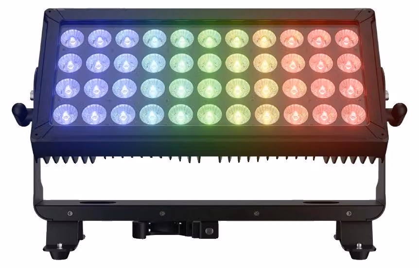 Illuminazione esterna, controllo DMX, LED RGBW, 1 unità, spina EU, 100V-240V