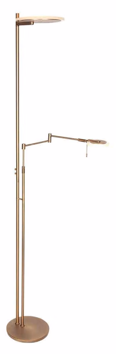 Lampada da terra - bronzo - Turound - plastica metallo - Ø 55cm - LED - 2663BR - Steinhauer Exclusive