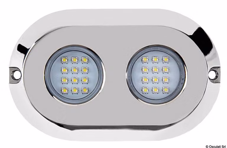 Luce LED subacquea bianca da 120 W - Osculati 13.273.30