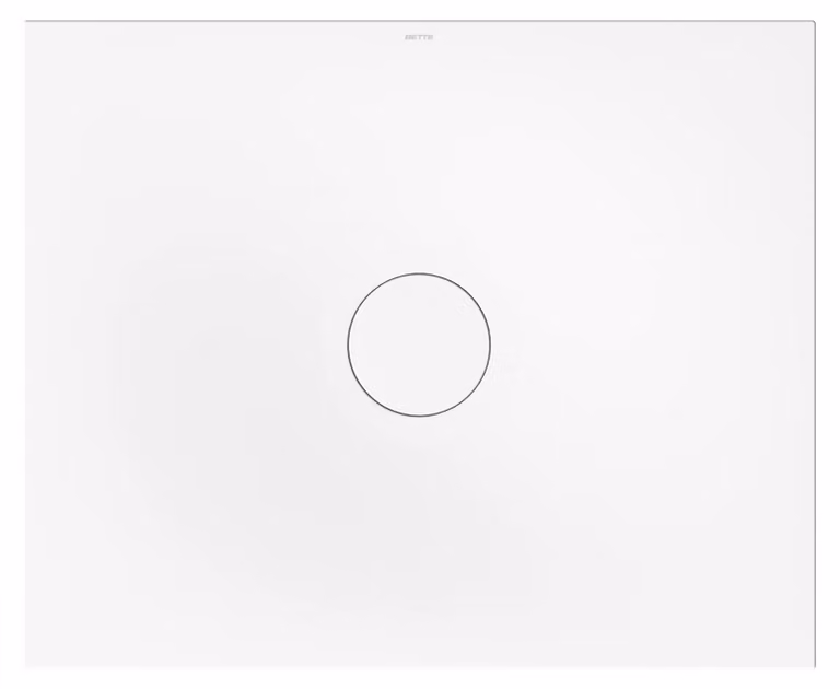 BetteAir Carreau de douche avec support minimum et BetteAntidérapant Sense, 1100x900mm, blanc, 7359-000AS,T2, 7359-000AS,T2