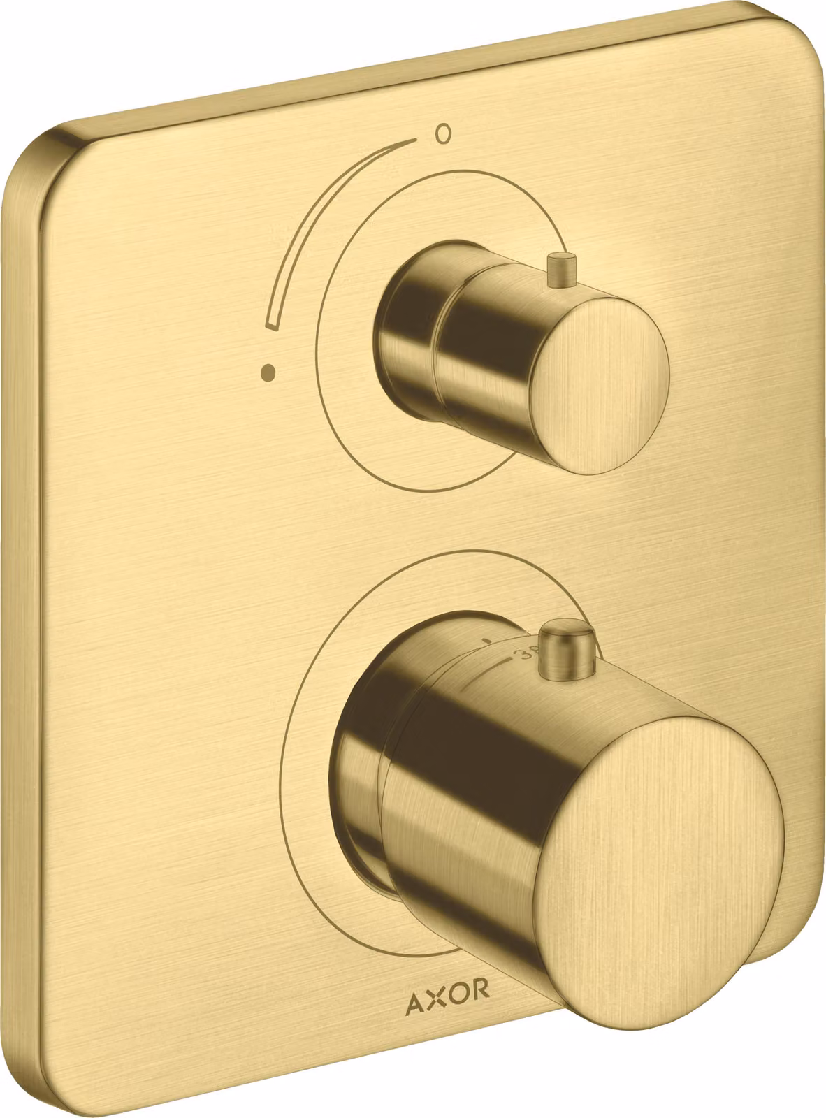hansgrohe AXOR Citterio M thermostat encastré avec vanne d'arrêt, 34705950, 34705950