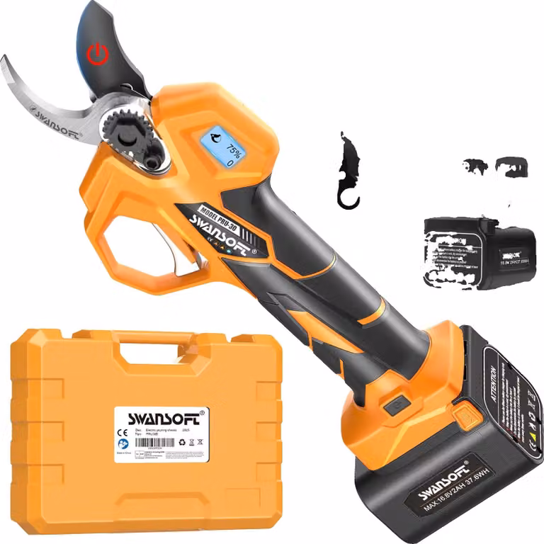 Tagliasiepi elettrici, motore brushless, lama SK5, 2 Ah, due batterie