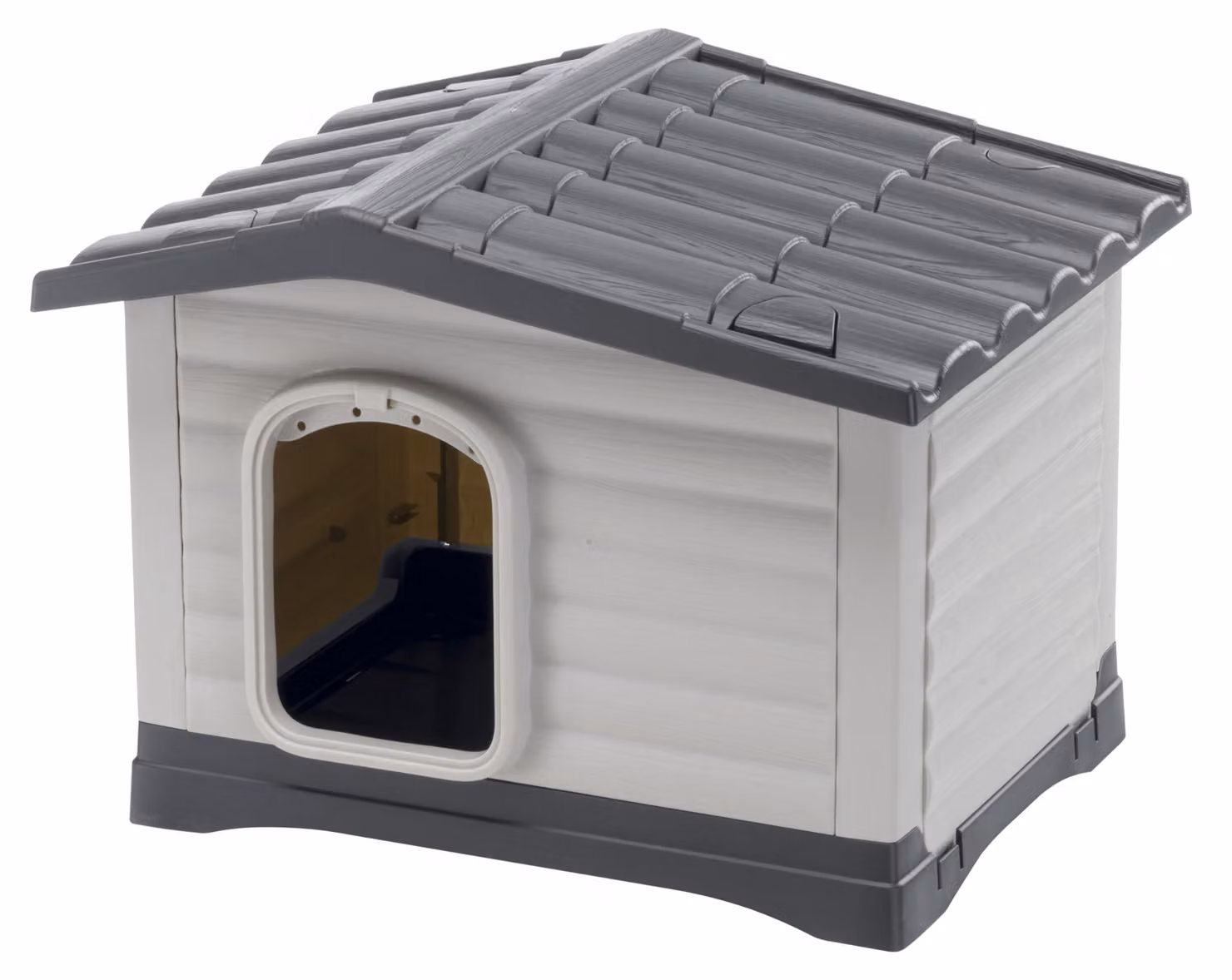 Ferplast DOGVILLA 60 SE, cuccia per cani da esterno, casetta per cani, base rimovibile