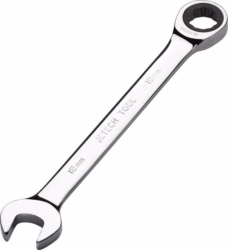 Chiave a cricchetto combinata Jetech 18 mm