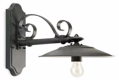 Lampada Applique Colore Grigio per Esterno Linea Antique Livos