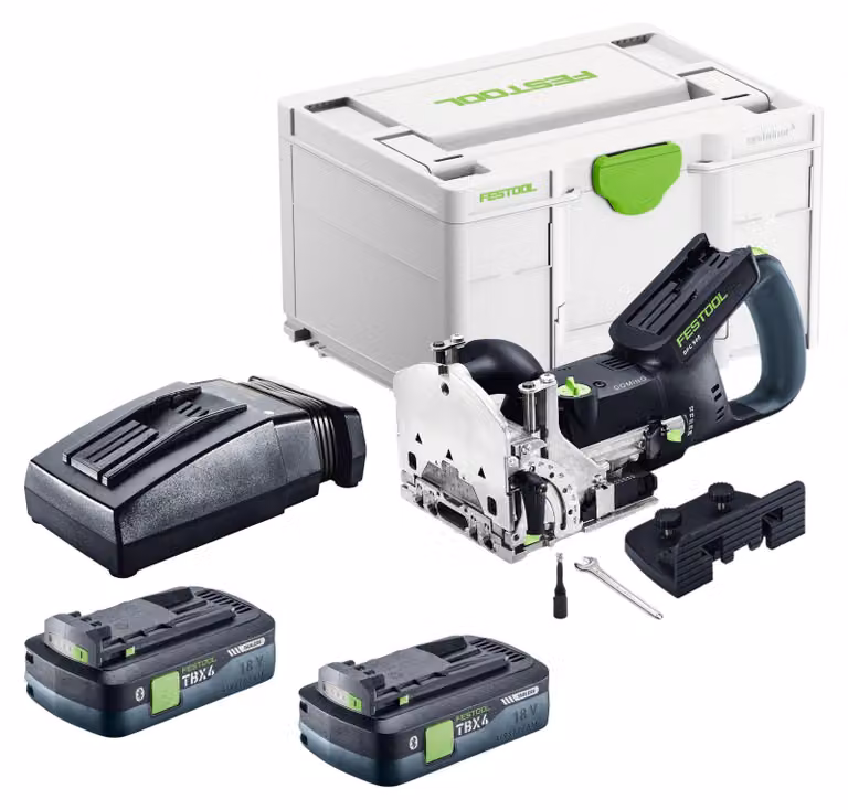 Festool DFC 500 E-Basic Fresa per tasselli a batteria 18 V 4 - 10 mm + 2x batteria 4,0 Ah + caricabatterie + Systainer