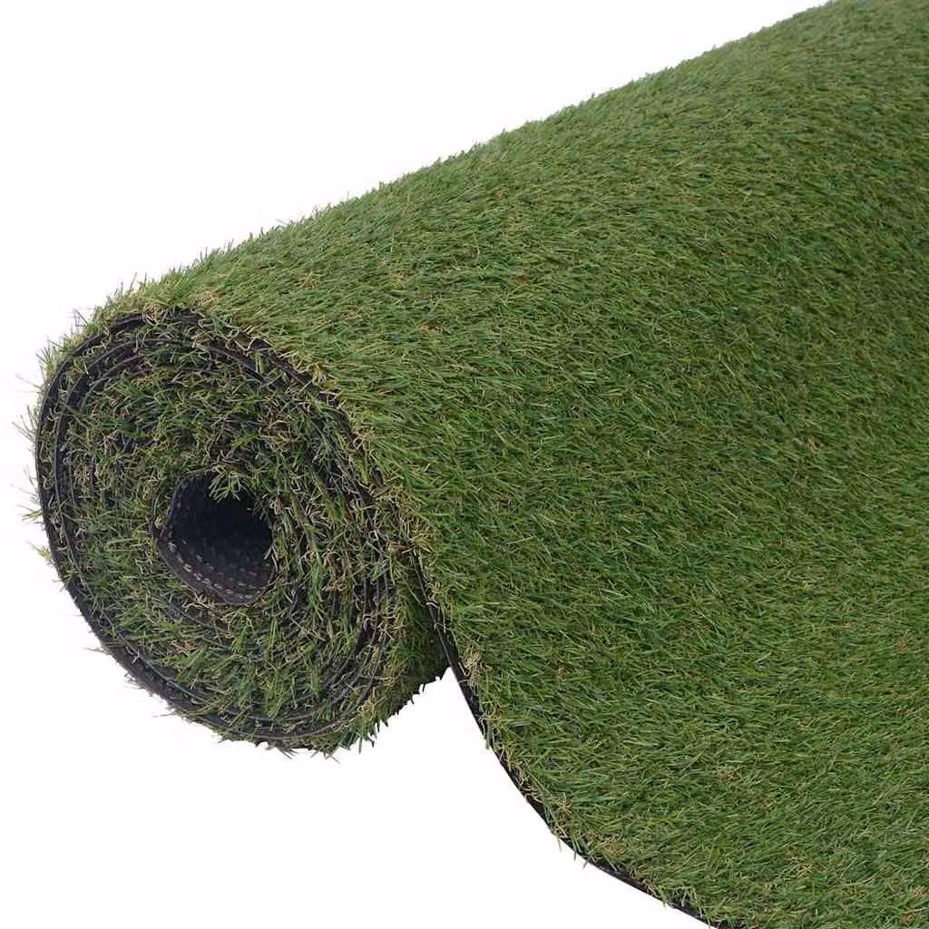 Erba sintetica vidaXL in plastica verde, L: 1 m, P: 10 m, Altezza: 20 mm