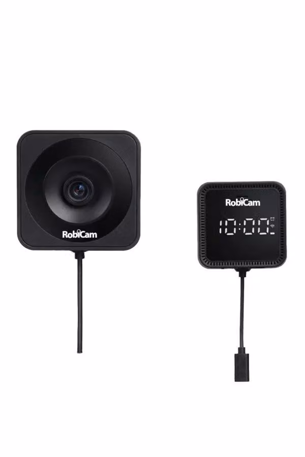 RobiCam C15 Window Telecamera WiFi 3MP per Finestra con Visione Notturna