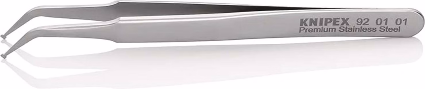 Pinzette di precisione SMD Knipex in acciaio inox - 920101