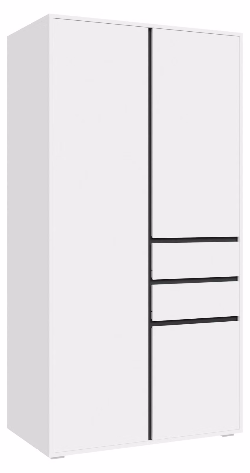 xonox.home Armadio a 2 ante Falun bianco L/A/P: 100x194x56 cm