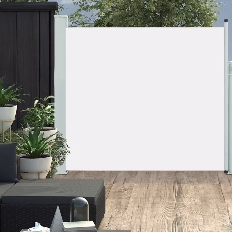 Maison Exclusive - Tenda da sole laterale estensibile, 170x300 cm, color crema