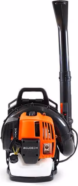 Soffiatore a Zaino Semi-Professionale Boudech 2 Tempi 52cc 1.5Kw Arancione con Schienale Ergonomico e Velocità fino a 280Km/h – 1