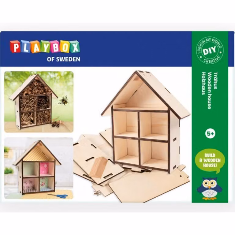 Casetta in legno per insetti