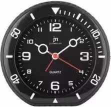 Sveglia JUSTAMINUTE Soft touch Lowell colore nero JA7096N