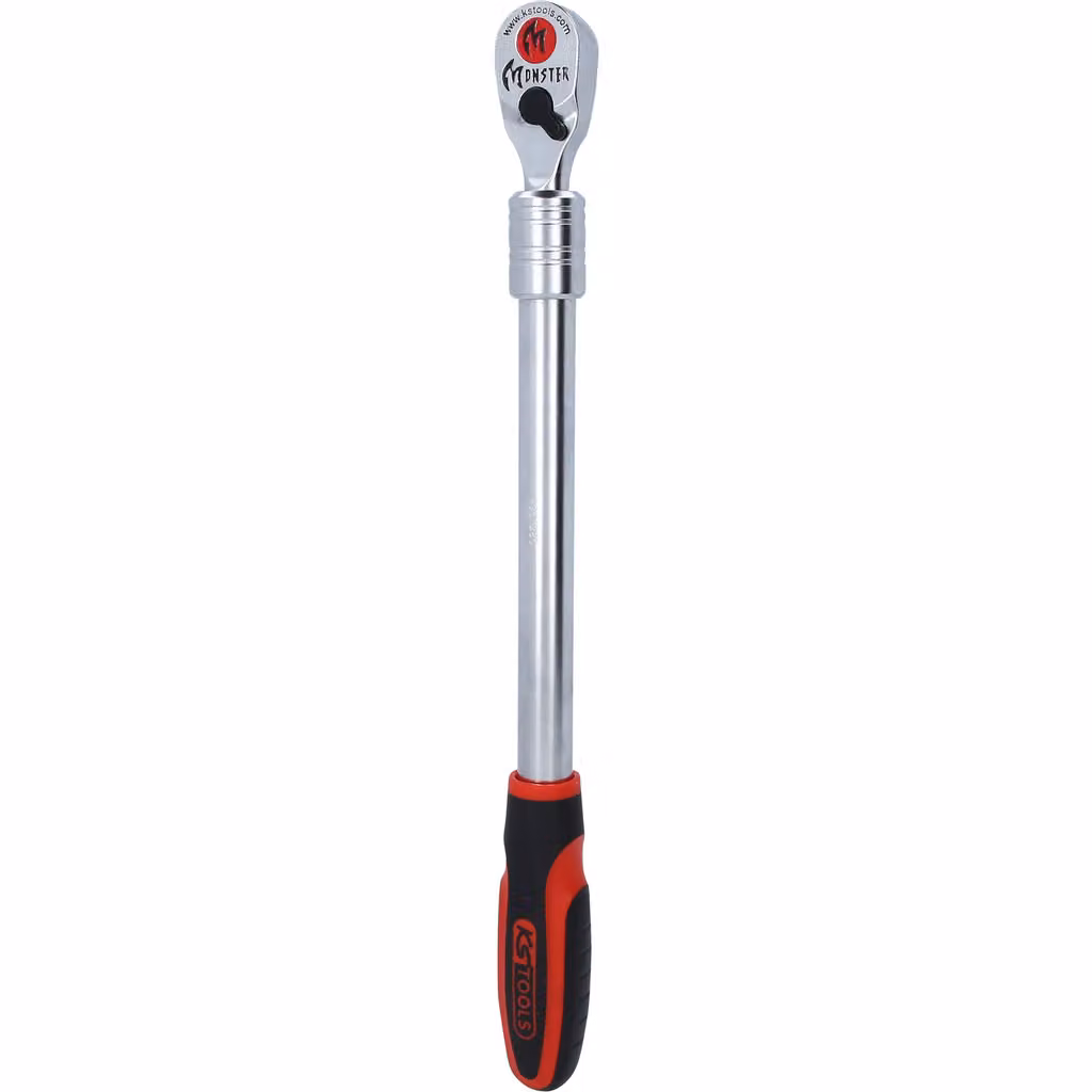 KS TOOLS 1/2" Monster cricchetto telescopico reversibile, 100 denti - 935.1285