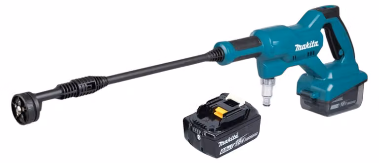 Makita DHW 180 G1 idropulitrice a batteria 18 V 24 bar + 1x batteria ricaricabile 6,0 Ah - senza caricabatteria