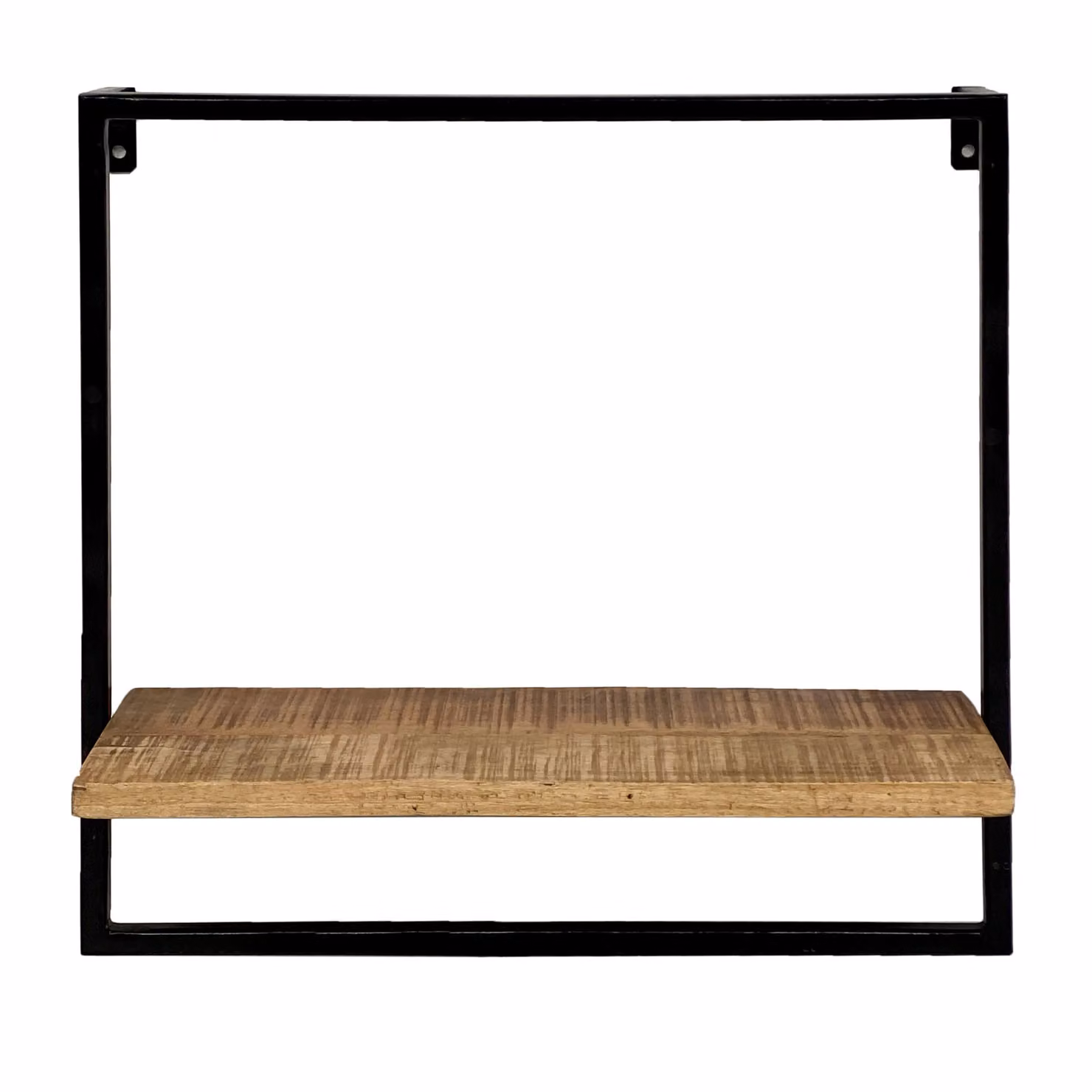 Scaffale pensile Scaffale a muro Scaffale a muro 50x50x25 cm nero