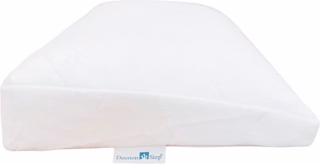 Cuscino anatomico DaunenStep Fisio bianco per adulti