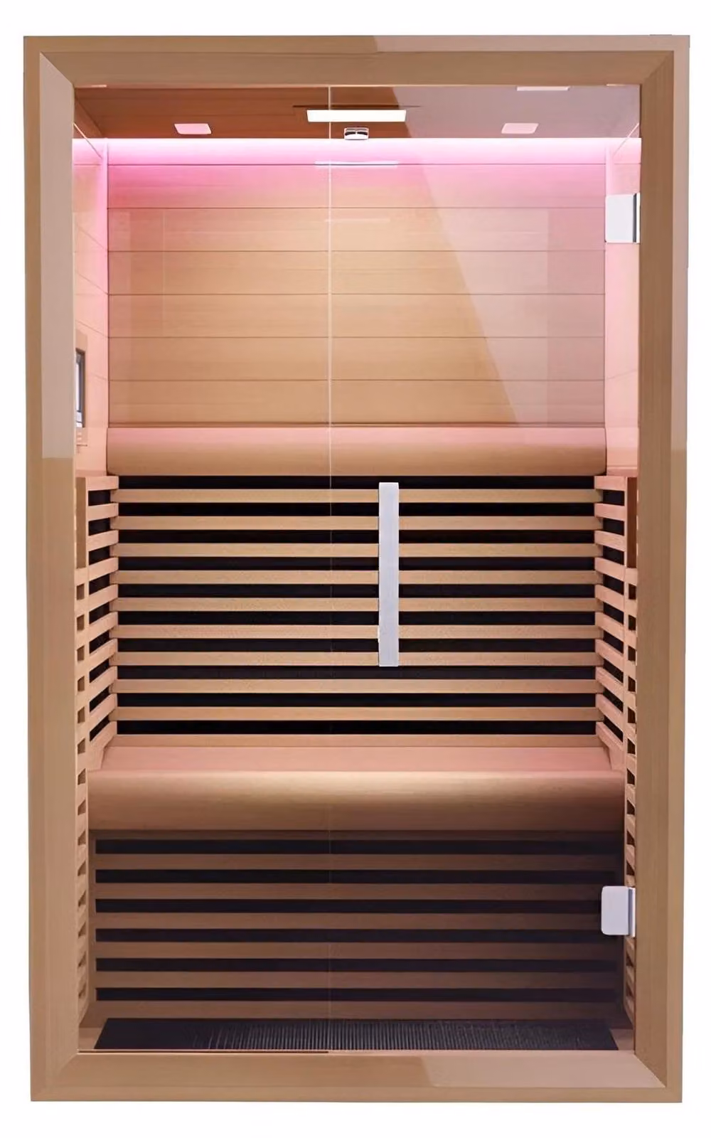 Luxuriöse Infrarot-Wärmekabine für 2 Personen mit Carbon-Heizsystem