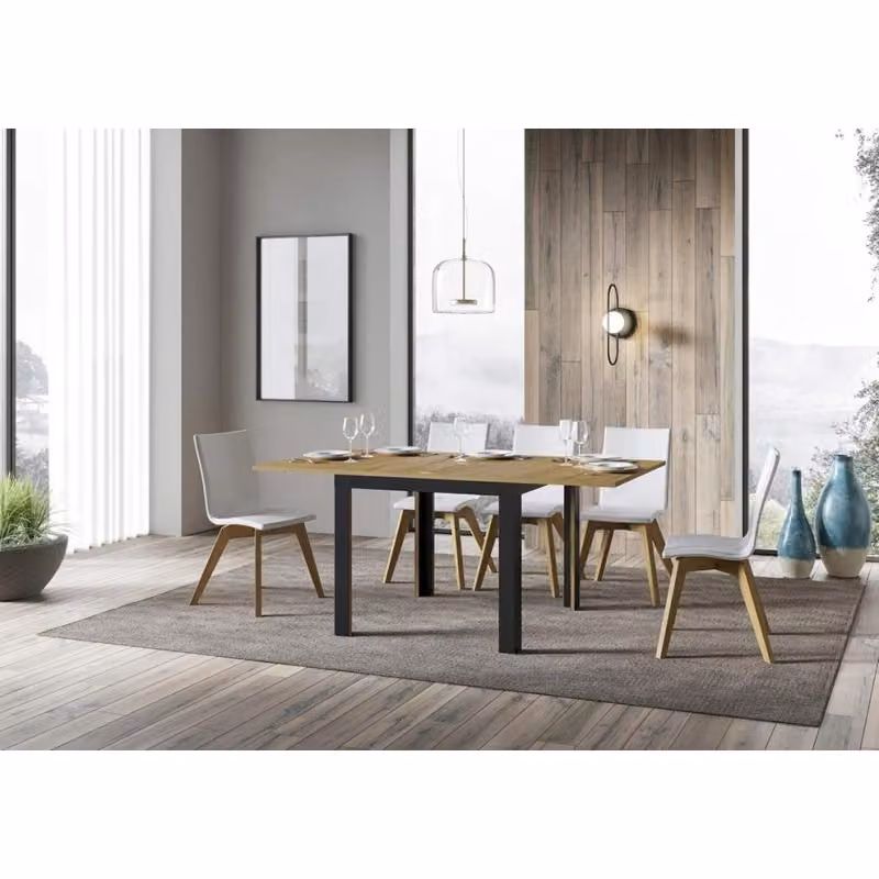 Tavolo Linea Libra Itamoby telaio antracite