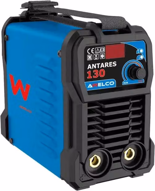 Saldatrice Inverter MMA AWELCO Antares 130 A Blu