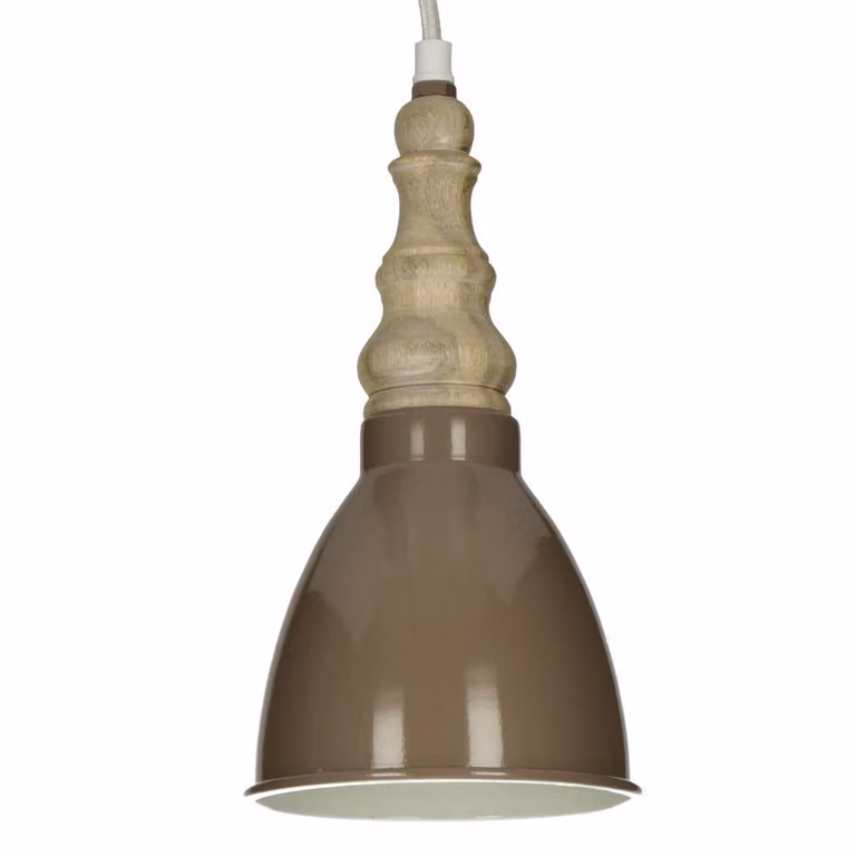Lampada a sospensione Ciara Beige 14cm