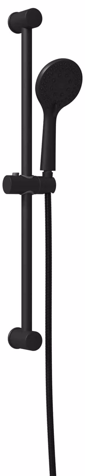 Set di Sistema Doccia Nero 70 cm Acciaio Inox