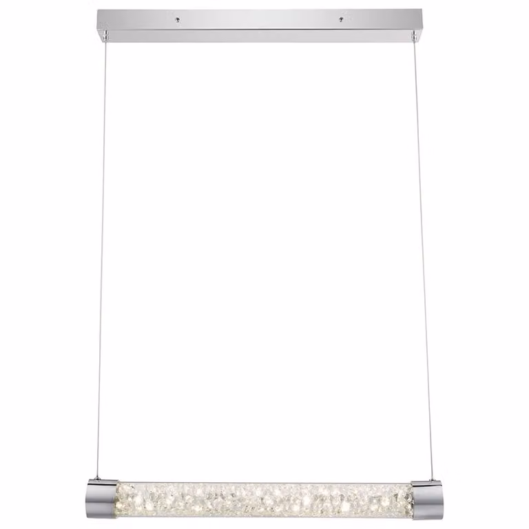 Lampada a sospensione Globo, cromata, modello 65200-24