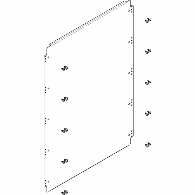 Piastra di montaggio ABN 496x702 mm 2FB/5RE per il montaggio tra i profili portanti FMA25N