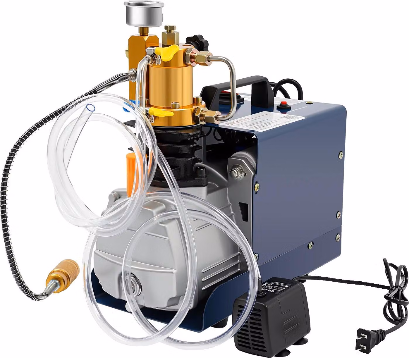 Compressore d'aria elettrico, 1800W, 220V, 2800 giri/min, 0-30Mpa, 80L/min
