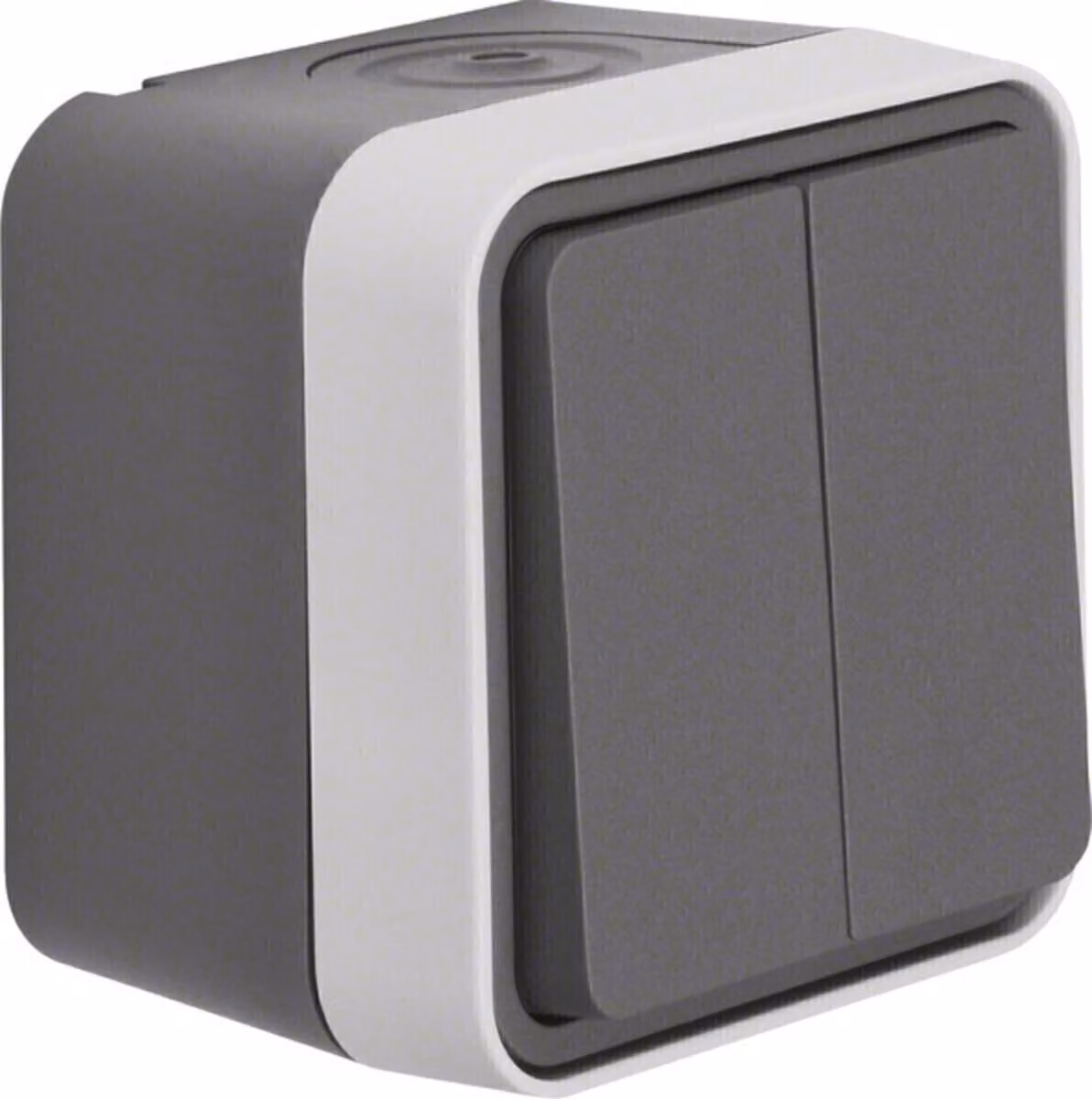 Interruttore serie Berker grigio chiaro 30753505