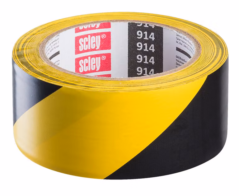 Nastro di segnalazione Hardex *914* 48mmx33m di spessore, stabile ad alta resistenza adesiva