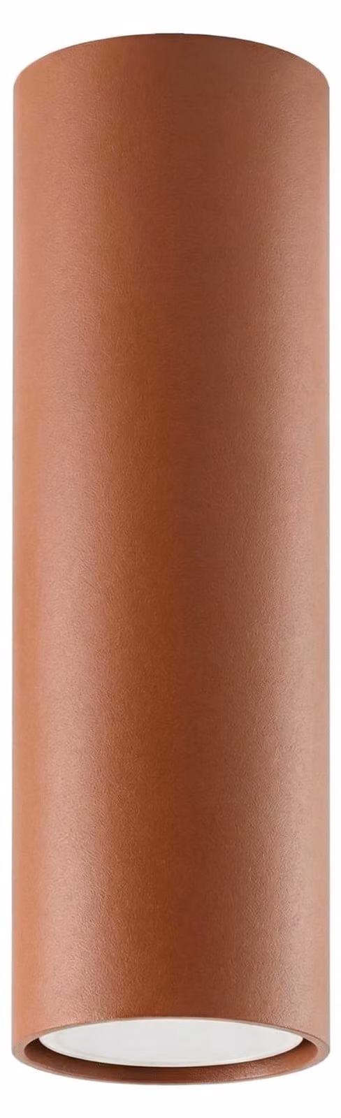 Plafone LAGOS 20 ocra rosso 1xGU10 10W acciaio 20x6x6 cm Sollux Lighting