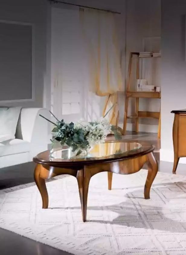 Couchtisch Design Tische Holz Tisch Luxus Wohnzimmer Möbel 125x70