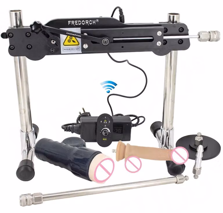 Sexmaschine, velocità regolabile, controllabile a distanza, modello FR1-d