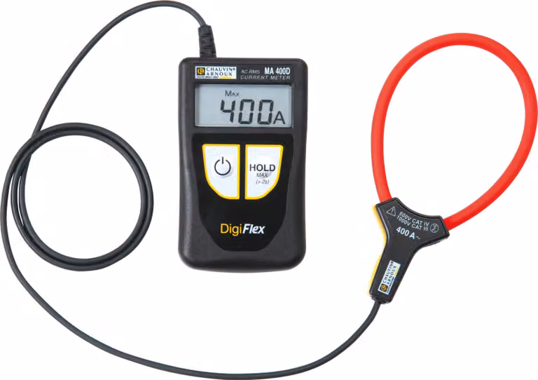 Digiflex - Strumento di misura digitale 0,02 ... 399,9A MA400D-250