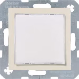 Berker 29538982 Lampada di segnalazione a LED, illuminazione bianca, bianco lucido Berker S.1