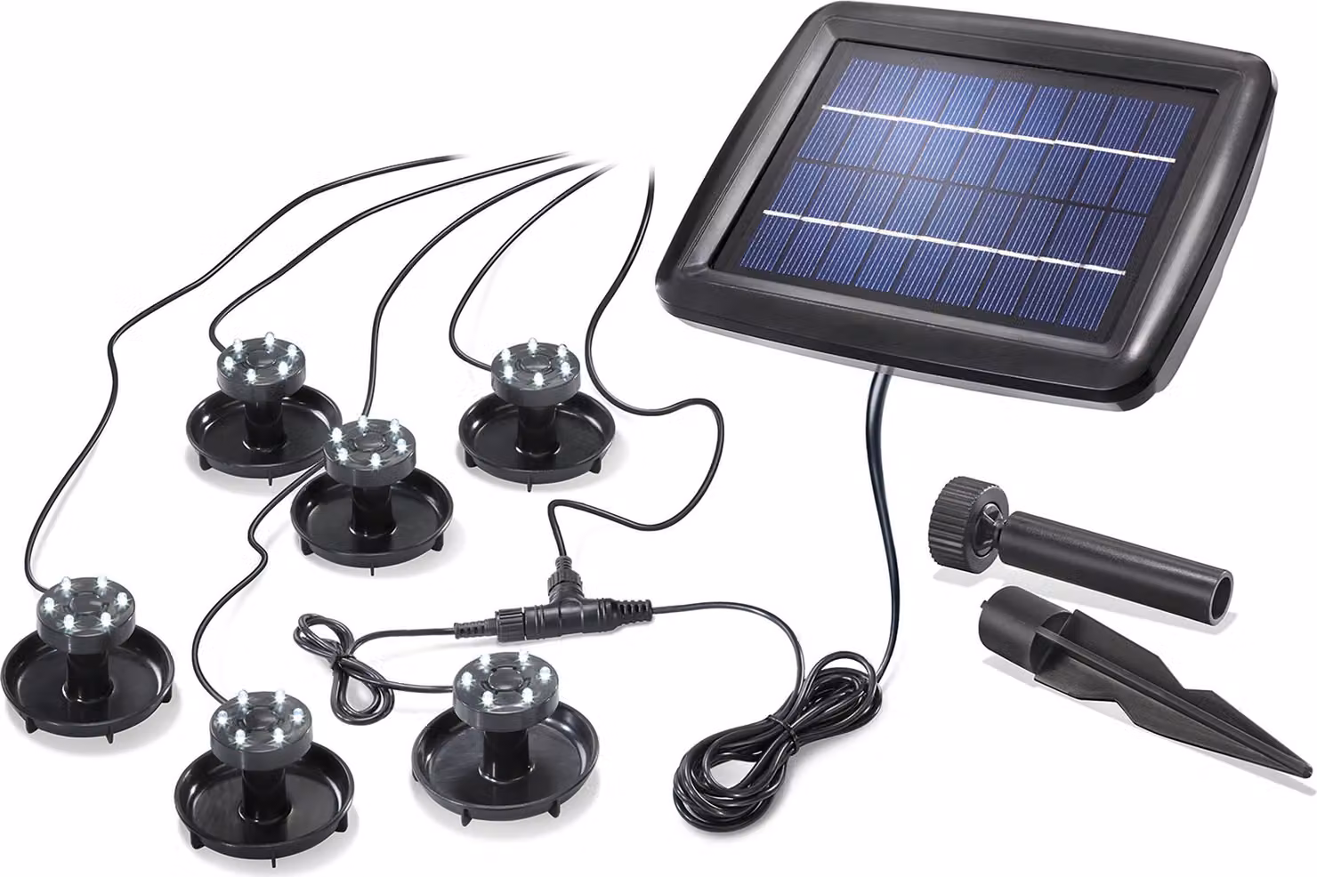 Projecteurs sous-marins solaires Super Splash