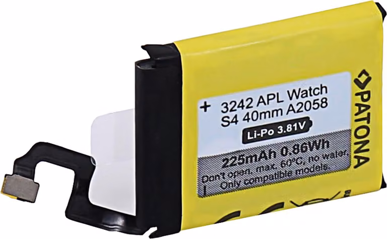 Batteria PATONA per Apple Watch Serie 4, modello 40mm, codice A2058