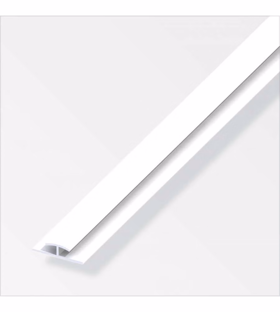 Profilo H 3,5 Pvc Bianco 1Metro