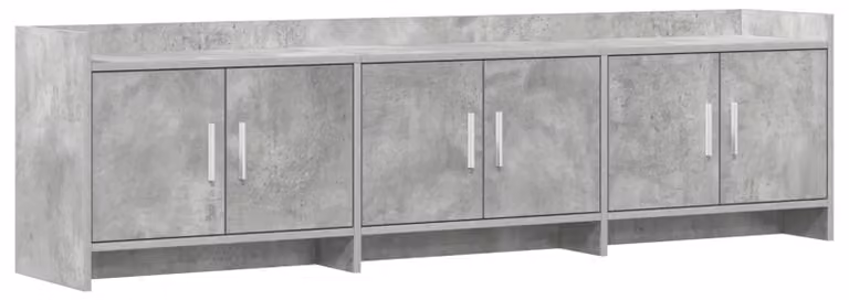 Mobile TV 168 x 33 x 47 cm. Colore: grigio cemento. Materiale: legno composito