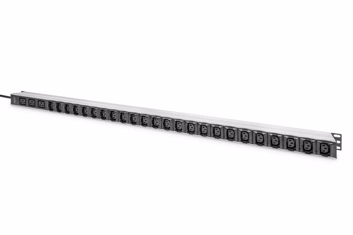 DIGITUS DN-95450 DIGITUS 19" Presa di corrente IEC, 27 vie, nero
