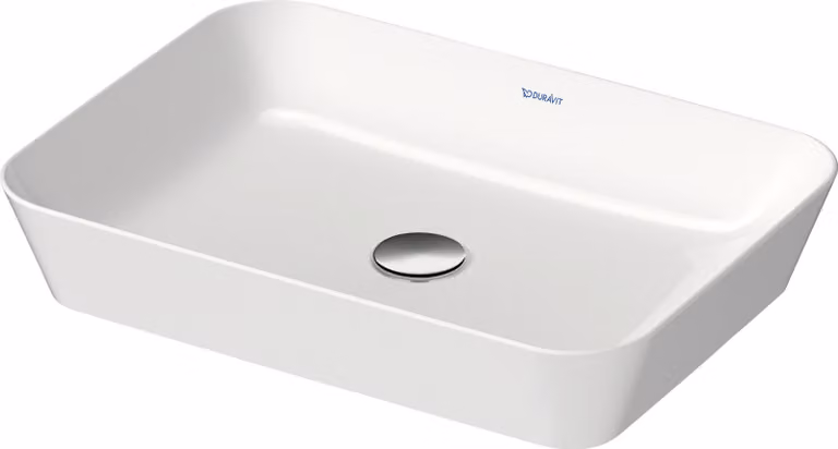 Duravit évier Cape Cod, 550x400 mm, sans table de robinetterie, sans trop-plein, 23475500001, 23475500001