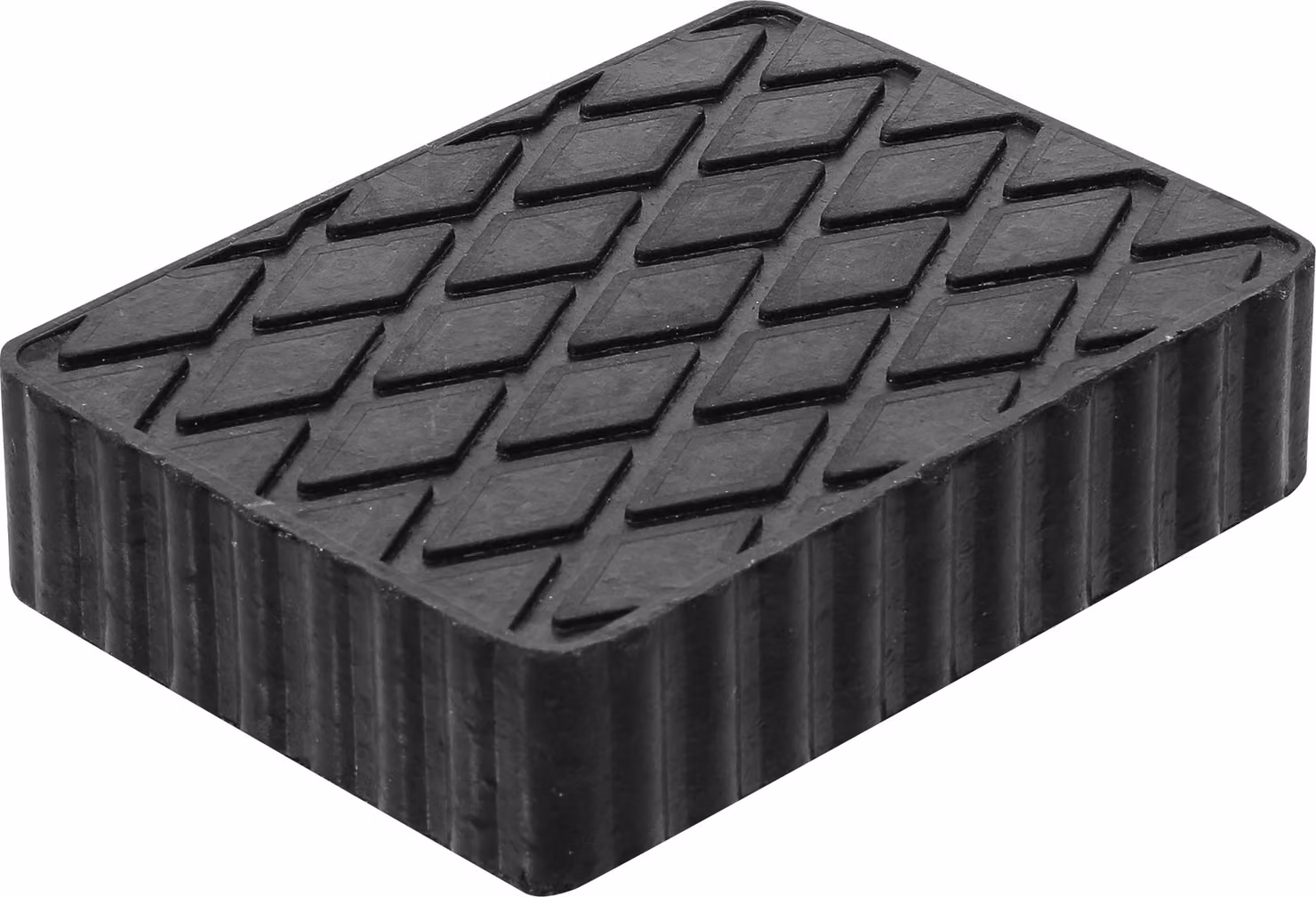 BGS Supporto in gomma per piattaforme di sollevamento 160 x 120 x 40 mm - 7007