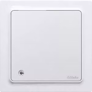 Sensore wireless Eltako per qualità dell'aria, temperatura e umidità, bianco lucido 30055520