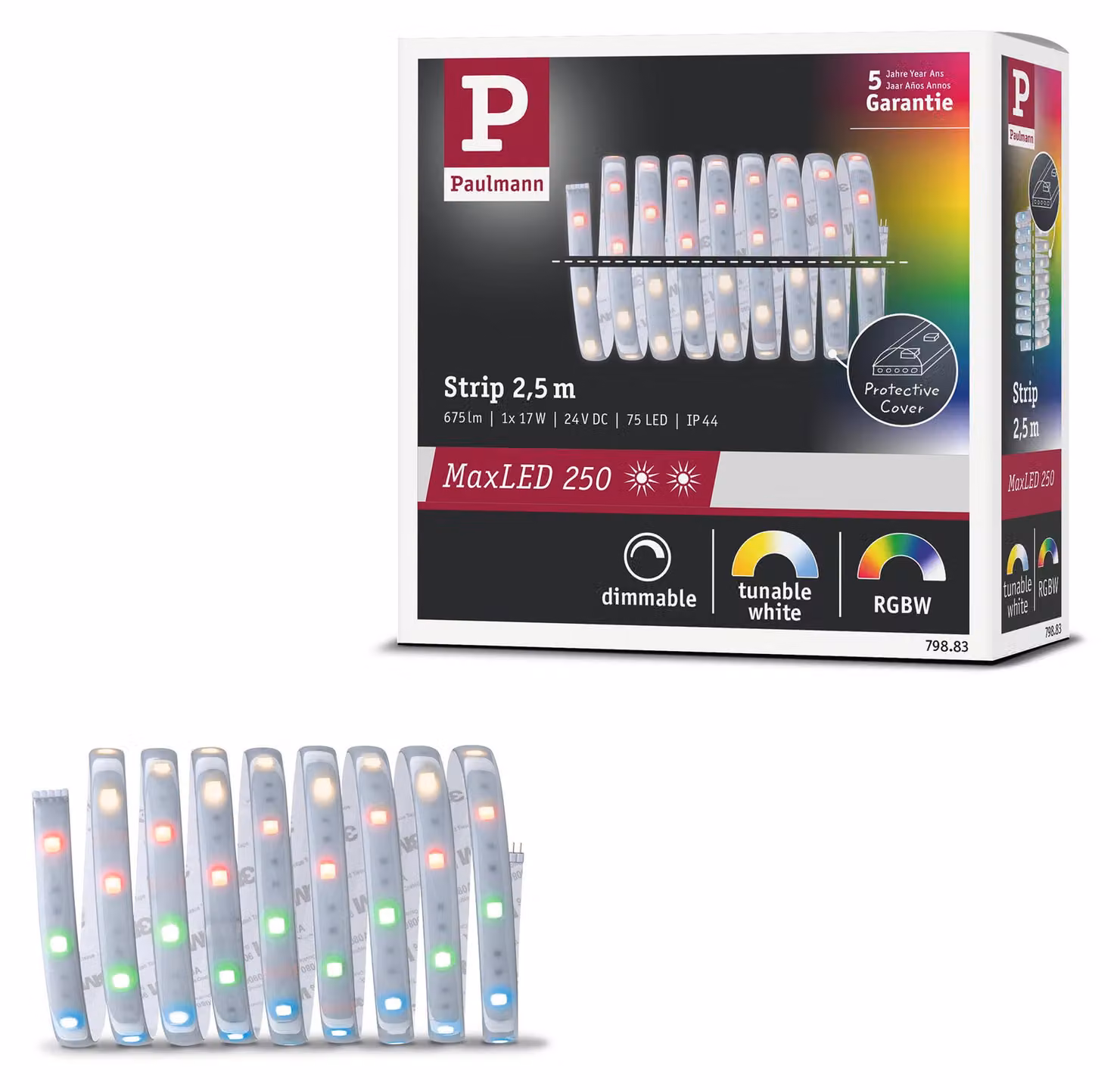 Paulmann MaxLED 250: Striscia LED RGBW, modulo di espansione