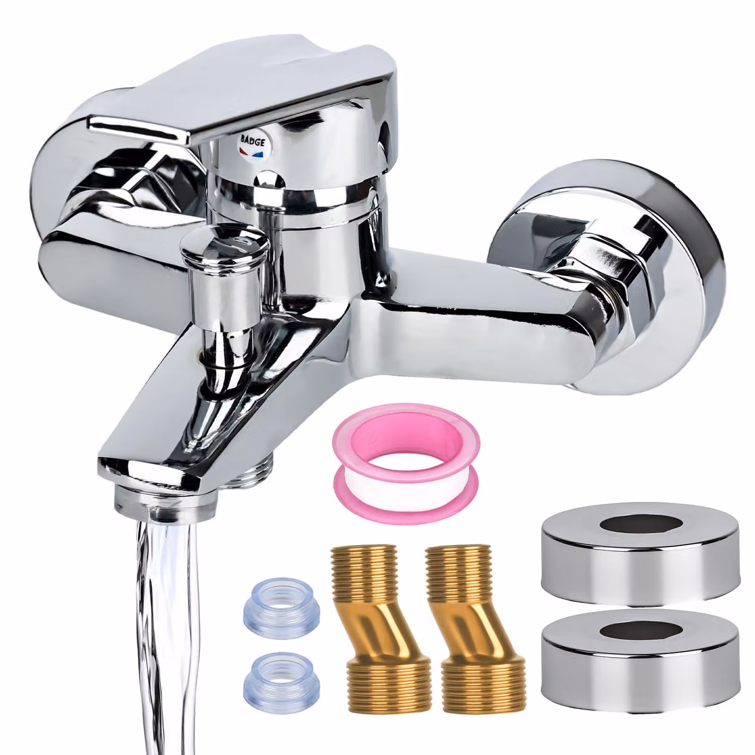 Miscelatore monocomando per bagno e doccia, marca Badarmatur