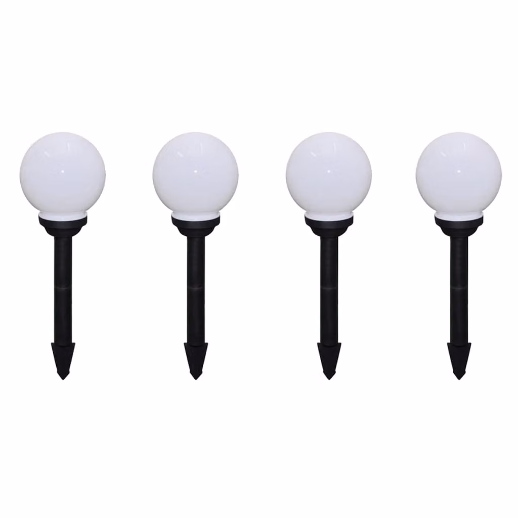 Lampade da Sentiero 8 pz LED 15 cm con Picchetto