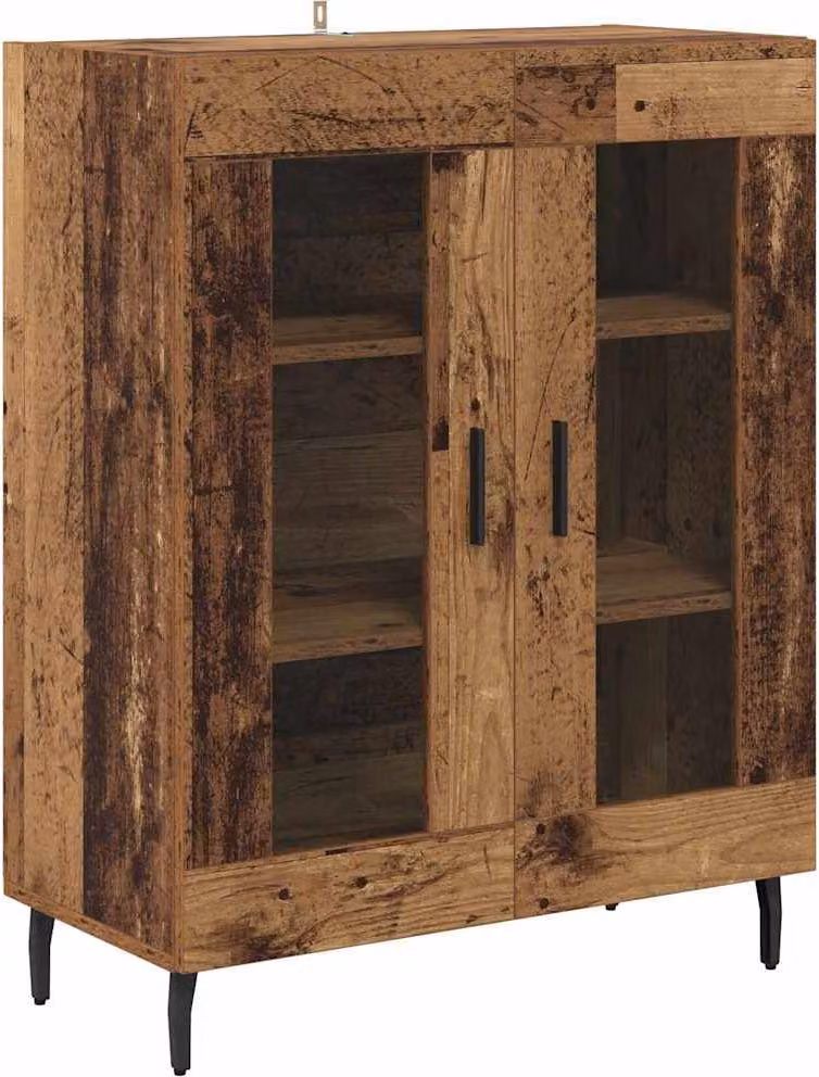 Credenza Legno vecchio 69,5 x 34 x 90 cm Legno multistrato