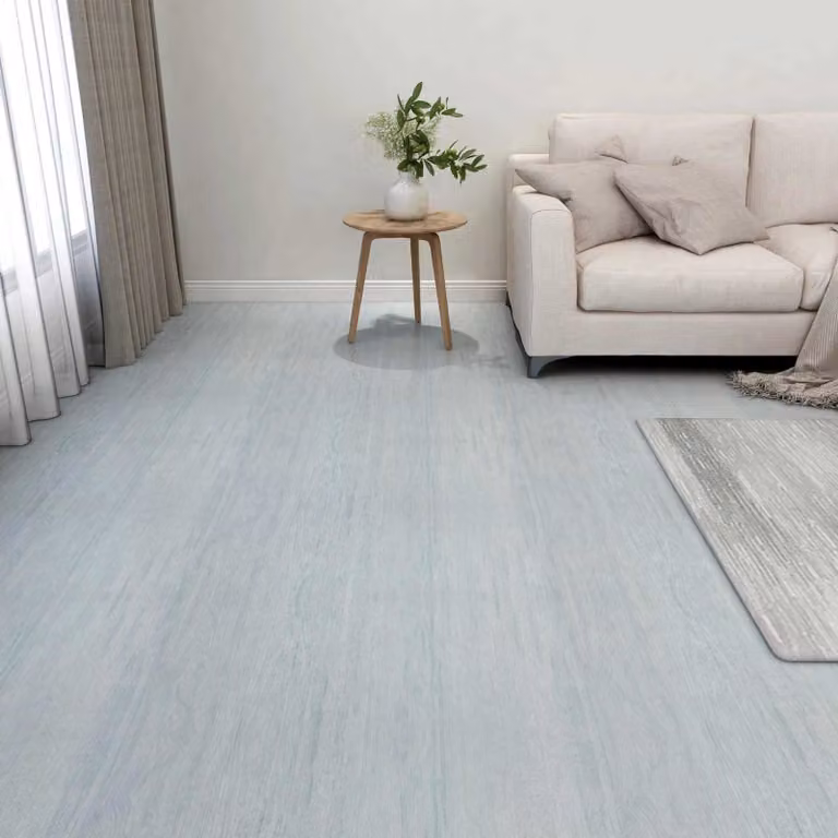 Tavole per pavimenti autoadesive vidaXL in PVC, colore verde, 5,11 m² (55 pezzi)